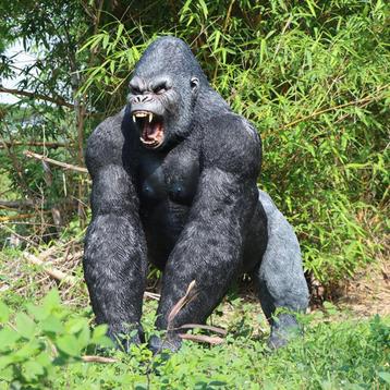 Silverback Male Gorilla beeld - Hoogte 157 cm beschikbaar voor biedingen