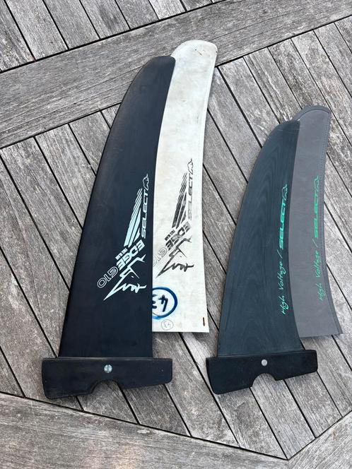 Powerbox freeride/freewave/wave/freerace vinnen, Watersport en Boten, Windsurfen, Gebruikt, Overige typen, Minder dan 250 cm, Met vin(nen)