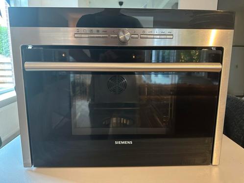 Siemens stoomoven (inbouw 60x45cm) in perfecte conditie, Witgoed en Apparatuur, Stoomapparaten, Zo goed als nieuw, Ophalen