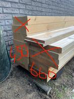 Gordingen / houten balken 75x225, Doe-het-zelf en Verbouw, Hout en Planken, Ophalen, Nieuw, Balk, Vuren