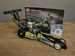 Lego technic dragster 42103, Ophalen of Verzenden, Zo goed als nieuw, Complete set, Lego