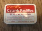 B602 Potter's Catarrh Pastilles Potter & Clarke, Ophalen of Verzenden, Gebruikt, Overige, Overige merken