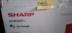 Retour sharp android tv met barst in scherm  transport schad, 50 Hz, Sharp, Sharp, Sharp