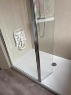 Inloop douchewand met draaideel, Doe-het-zelf en Verbouw, Sanitair, Ophalen, Zo goed als nieuw, Douche