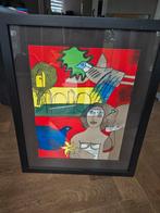 Corneille - Les Amoureux de l'ile Adam - Litho, Antiek en Kunst, Kunst | Litho's en Zeefdrukken, Ophalen