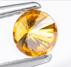 0.32ct Fancy Intense Yellowish Orange Diamant, Ophalen of Verzenden, Nieuw