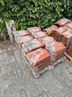 Dakpannen met nokpannen, Doe-het-zelf en Verbouw, Dakpannen en Dakbedekking, Ophalen, Gebruikt, Steen of Klei, 15 m² of meer