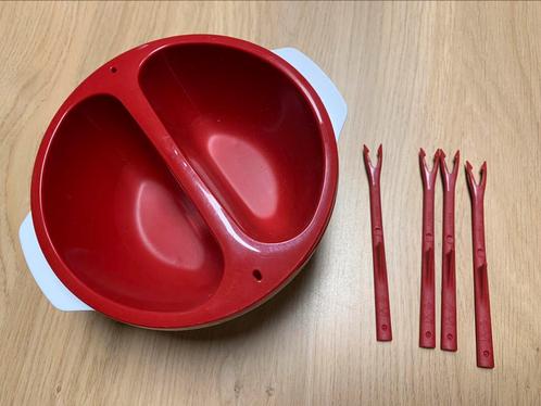 Tupperware fondue set, Huis en Inrichting, Keuken | Tupperware, Nieuw, Overige typen, Rood, Ophalen of Verzenden