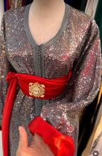 Prachtige Takchita / Kaftan te huur/koop, Kleding | Dames, Jurken, Maat 38/40 (M), Ophalen of Verzenden, Zo goed als nieuw, Grijs