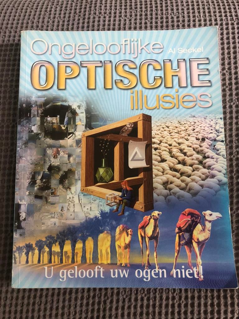 A. Seckel - Ongelooflijke optische illusies, Boeken, Ophalen of Verzenden, Zo goed als nieuw