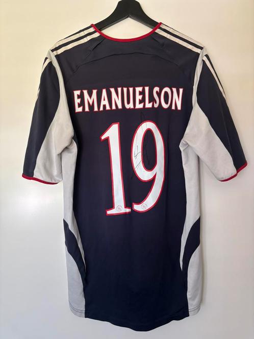 Ajax gesigneerd emanuelson shirt maat L met videobewijs, Sport en Fitness, Voetbal, Zo goed als nieuw, Shirt, Ophalen of Verzenden