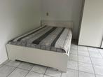 ikea askvoll bed 140 x 200, Ophalen, Wit, Tweepersoons, 140 cm