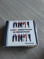 Louis Armstrong - In Memoriam, the very best, 22 nummers, Ophalen of Verzenden, 1980 tot 2000, Gebruikt