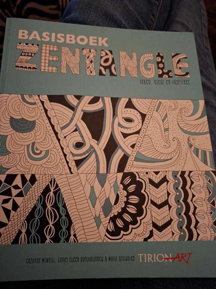 Suzanne McNeill - Basisboek Zentangle, Boeken, Hobby en Vrije tijd, Zo goed als nieuw, Tekenen en Schilderen, Ophalen of Verzenden