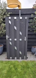 Elephant tuinpoort composiet grijs, Tuin en Terras, Ophalen, Gebruikt, Minder dan 100 cm, Composiet