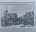 87 / S. Walburg - St. Walburgis te Arnhem Gravure H. Spilman, Antiek en Kunst, Kunst | Etsen en Gravures, Ophalen of Verzenden