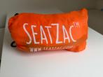 SeatZac opblaasbare zitzak / loungebank, Ophalen of Verzenden, Zo goed als nieuw, Oranje, Zitzakstoel