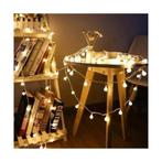 100 LED lichtsnoer 10 meter kerst bolletjes op netstroom, Ophalen of Verzenden, Nieuw