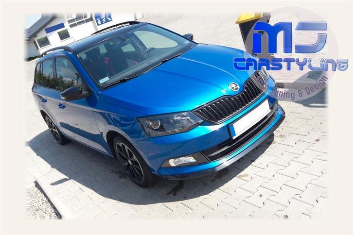 Skoda Fabia 3 - Voorbumper spoiler, Auto diversen, Tuning en Styling, Ophalen of Verzenden