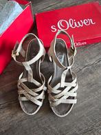 Sandaal van sOliver maat 37, Kleding | Dames, Schoenen, Ophalen of Verzenden, Gedragen, Beige, Sandalen of Muiltjes