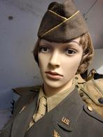US garrison cap women ww2, Verzamelen, Militaria | Tweede Wereldoorlog, Ophalen of Verzenden, Amerika, Helm of Baret