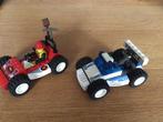 2 Lego autos, een politie auto en een brandweer auto., Complete set, Ophalen of Verzenden, Lego, Zo goed als nieuw