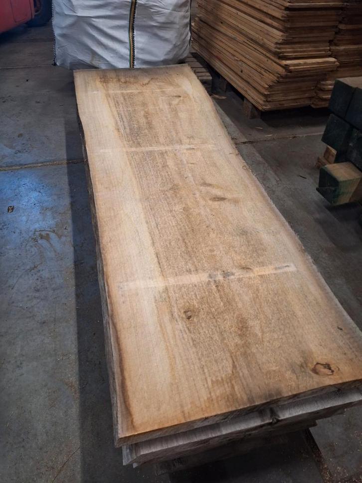 Droge schaaldelen  boomstamplanken eiken populieren  enz, Tuin en Terras, Palen, Balken en Planken, Nieuw, Balken, 250 cm of meer