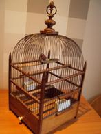 Leuk apart  houten vogelkooitje, Antiek en Kunst, Curiosa en Brocante, Ophalen of Verzenden