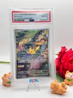 Pokemon 151 Pikachu Illustration Rare EN PSA 10 #173, Ophalen of Verzenden, Nieuw, Losse kaart, Foil