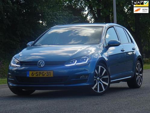 Volkswagen Golf 1.4 TSI R-LINE DSG 5DRS LEER/NAVI/CAMERA/LED, Auto's, Volkswagen, Bedrijf, Te koop, Golf, ABS, Airbags, Airconditioning