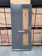 hardhouten voordeur gebruikt 92,5x211 cm, nr.3, buitendeur, Doe-het-zelf en Verbouw, Ophalen, Gebruikt, 200 cm of meer, Minder dan 100 cm