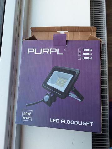 PURPL LED Floodlight 50W - Nieuw in doos! beschikbaar voor biedingen