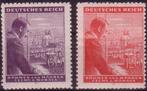 Set Hitler Zegels uit 1943 (BM 126-127), Verzamelen, Militaria | Tweede Wereldoorlog, Verzenden, Overige soorten, Duitsland