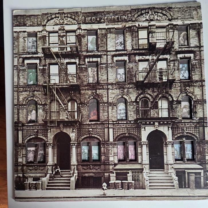 Led Zeppelin Physical Graffity vinyl, Cd's en Dvd's, Vinyl | Hardrock en Metal, Gebruikt, Ophalen of Verzenden