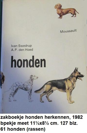 klein zakboekje, HONDEN (HER) KENNEN, 61 honden rassen