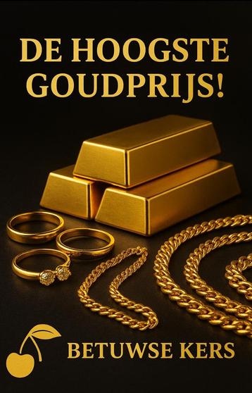 Goud inkoop!!! Gegarandeerd Hoogste Prijs!!! beschikbaar voor biedingen