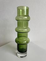 Bo Borgtrom ringenvaas groen sixties, Antiek en Kunst, Antiek | Glas en Kristal, Ophalen of Verzenden