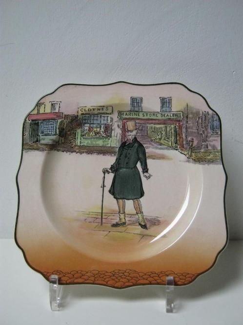 Royal Doulton Dickensware Mr Micawber Side Plate, Antiek en Kunst, Antiek | Servies los, Ophalen of Verzenden