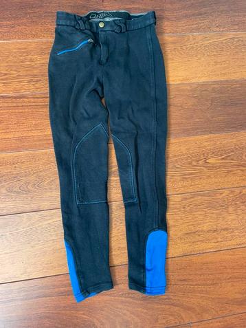Paardrijbroek maat 152 donker blauw Decathlon beschikbaar voor biedingen