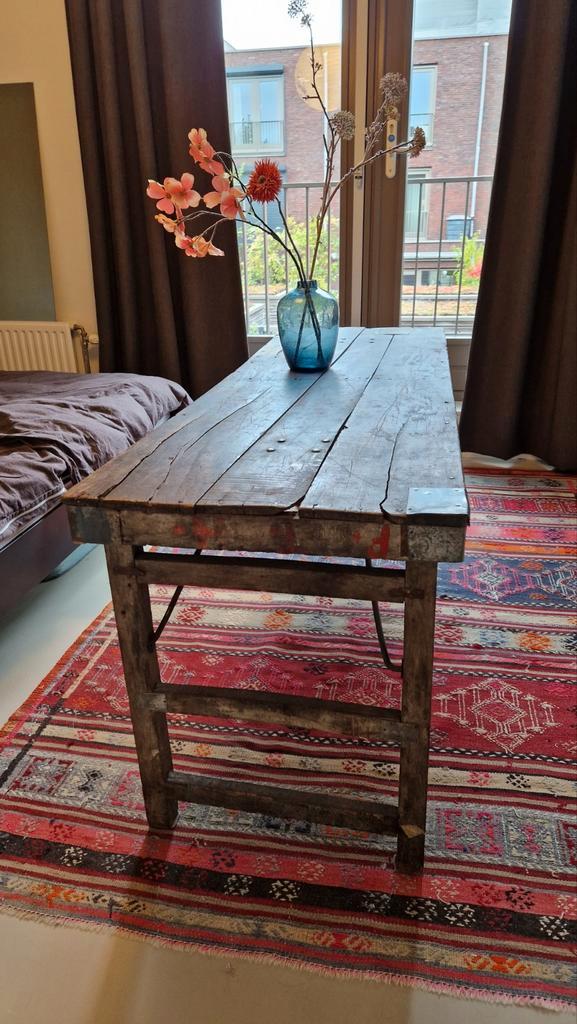 Authentieke Indiase Markttafel, Antiek en Kunst, Antiek | Meubels | Tafels, Ophalen