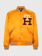 Tommy hilfiger satin baseball jacket unisex, Overige kleuren, Maat 48/50 (M), Tommy Hilfiger, Nieuw