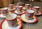 Richard Ginori 8 espresso kopjes italoaqms borcante barok, Huis en Inrichting, Keuken | Servies, Ophalen of Verzenden, Overige stijlen