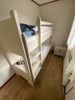 Stapelbed smal voor in chalet of kleine kamer, Ophalen, Tweepersoons, Zo goed als nieuw, 200 cm