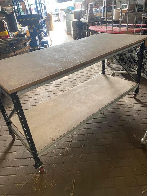 werktafels evenementen tafels 200x80x100 koppelbaar tot 50 m, Doe-het-zelf en Verbouw, Werkbanken, Nieuw, 170 cm of meer, Ophalen