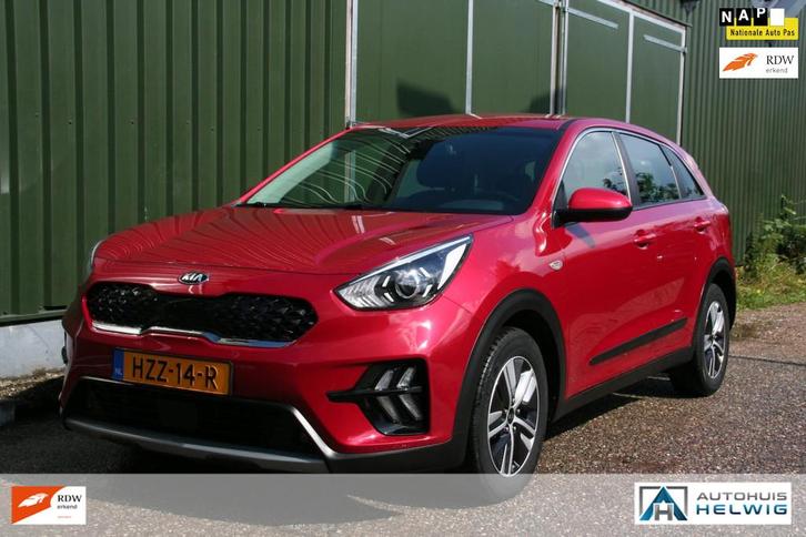 Kia NIRO 1.6 GDi Hybrid DynamicLine, AIRCO, NAVIGATIE, CAMER, Auto's, Kia, Bedrijf, Te koop, Niro, ABS, Achteruitrijcamera, Adaptive Cruise Control