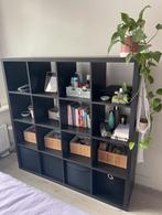 Kallax 16 vaks open kast vakkenkast 4x4 zwart Ikea, Ophalen, Gebruikt, 100 tot 150 cm, 100 tot 150 cm