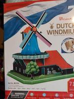 puzzel   3d molen, Verzenden, 500 t/m 1500 stukjes, Nieuw, Rubik's of 3D-puzzel