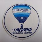 Leuke oude sticker.    Husqvarna., Ophalen of Verzenden, Zo goed als nieuw, Overige typen