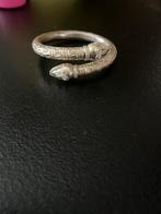 Zilveren boei armband surinaamse klemarmband, Verzenden, Zilver
