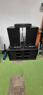 PA Speakers met Versterkers, Gebruikt, Overige typen, 120 watt of meer, Ophalen
